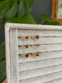 Image 6 of Golden Red Crystal Rings!