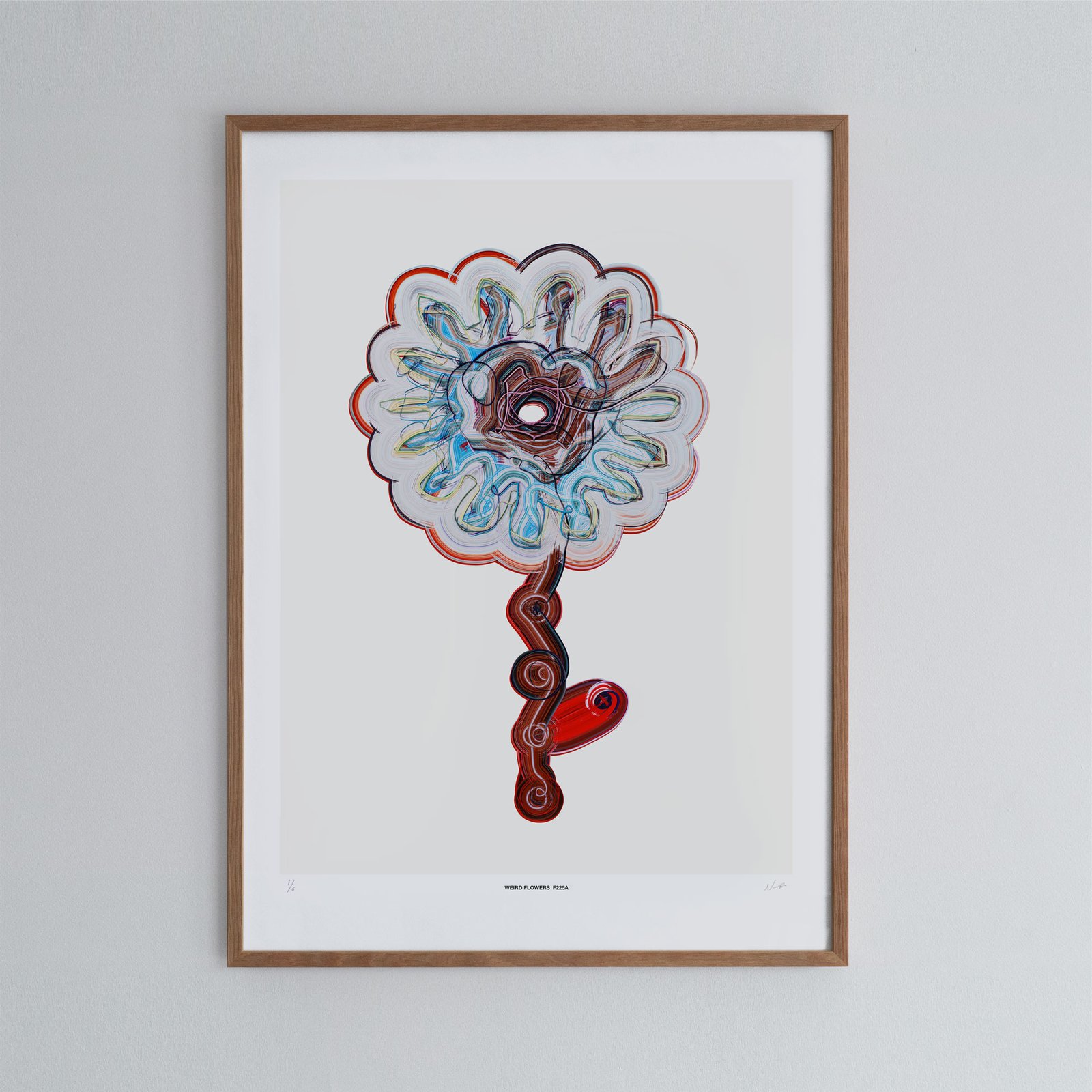 Weird Flowers F225A | Pawel Nolbert - Art Prints