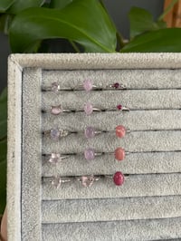 Image 2 of Berry Bliss Crystal Rings