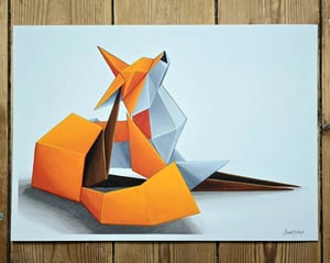 Image of "An itch to scratch" original watercolour 