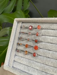 Image 5 of Strawberry Kiss Crystal Rings