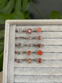 Image 3 of Strawberry Kiss Crystal Rings