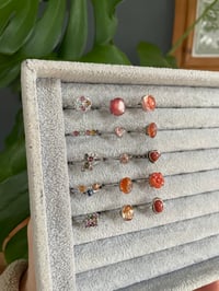 Image 7 of Strawberry Kiss Crystal Rings