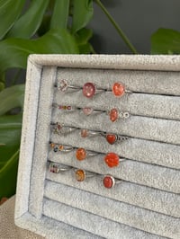 Image 10 of Strawberry Kiss Crystal Rings