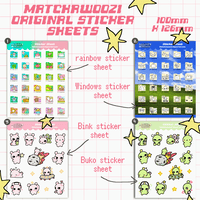 Original Sticker Sheets 🧸🫧.ᐟ