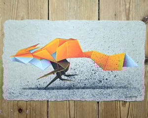 Image of "Faster" original watercolour