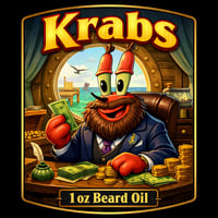 Mr. Krabs (Juicy strawberry, lemon zest, salty green tea cash 🦀💰)