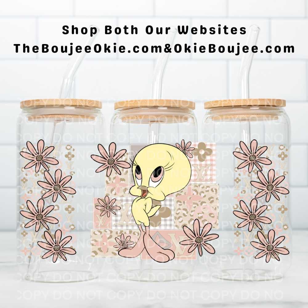 Image of Tweety LV Uv Dtf Wrap W0646