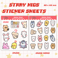 Image 1 of SKZOO STICKER SHEET