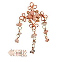 Rengkuh Rasa brooch Handcrafted jewelry for sensitive skin by Deisha Keisha 