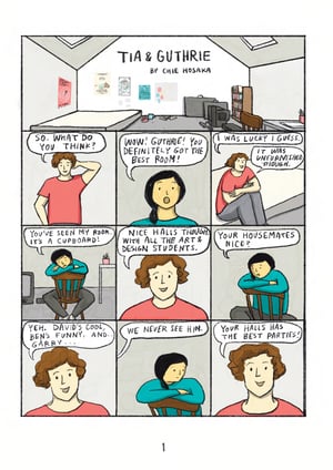 Image of Tia and Guthrie Digital Comic