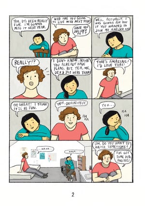 Image of Tia and Guthrie Digital Comic