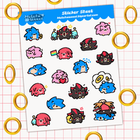 Sonic Sticker Sheet