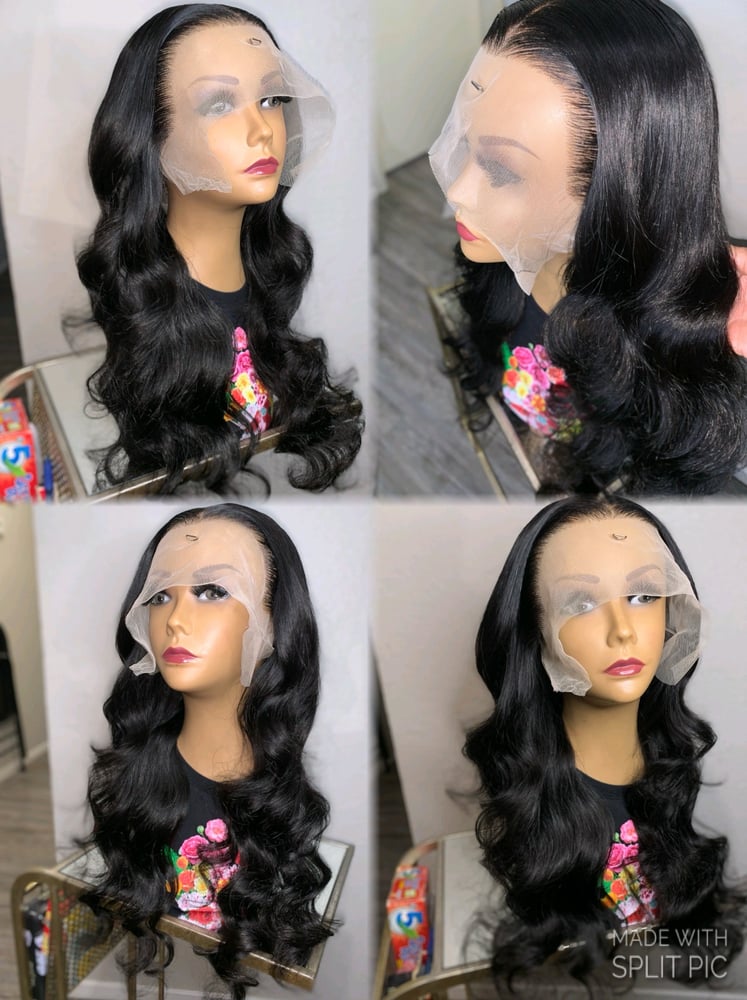 Image of 28 Inch HD Body Wave Lace Frontal Wig 