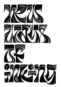 Image 5 of New Ways Of Inking - Screenprint