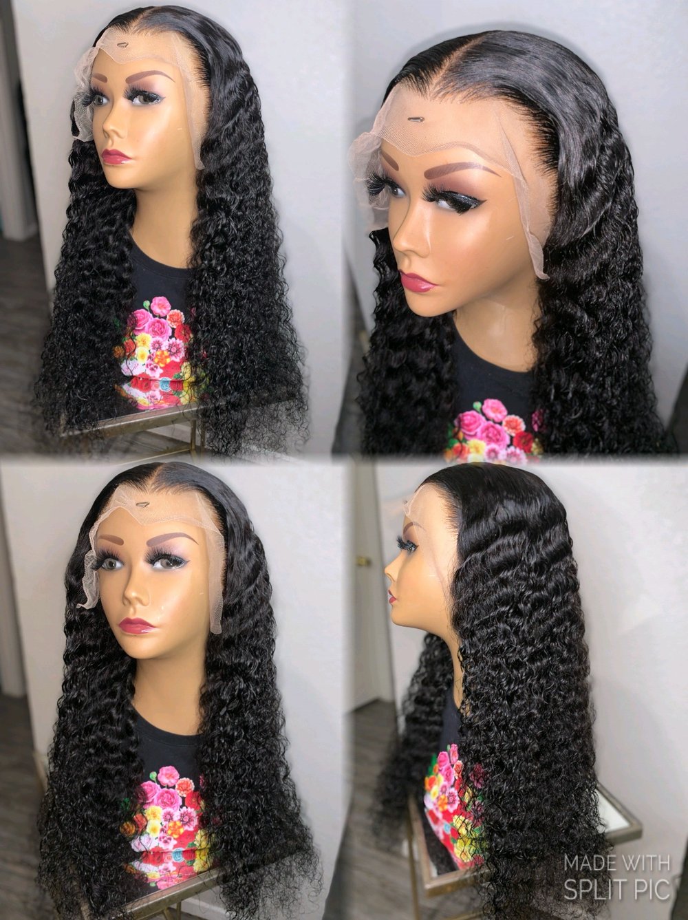 Image of 28 Inch HD Deep Wave Lace Frontal Wig 