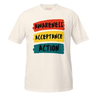 Image 2 of "Awareness, Acceptance, Action" DBT Graphic Tee