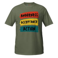 Image 4 of "Awareness, Acceptance, Action" DBT Graphic Tee