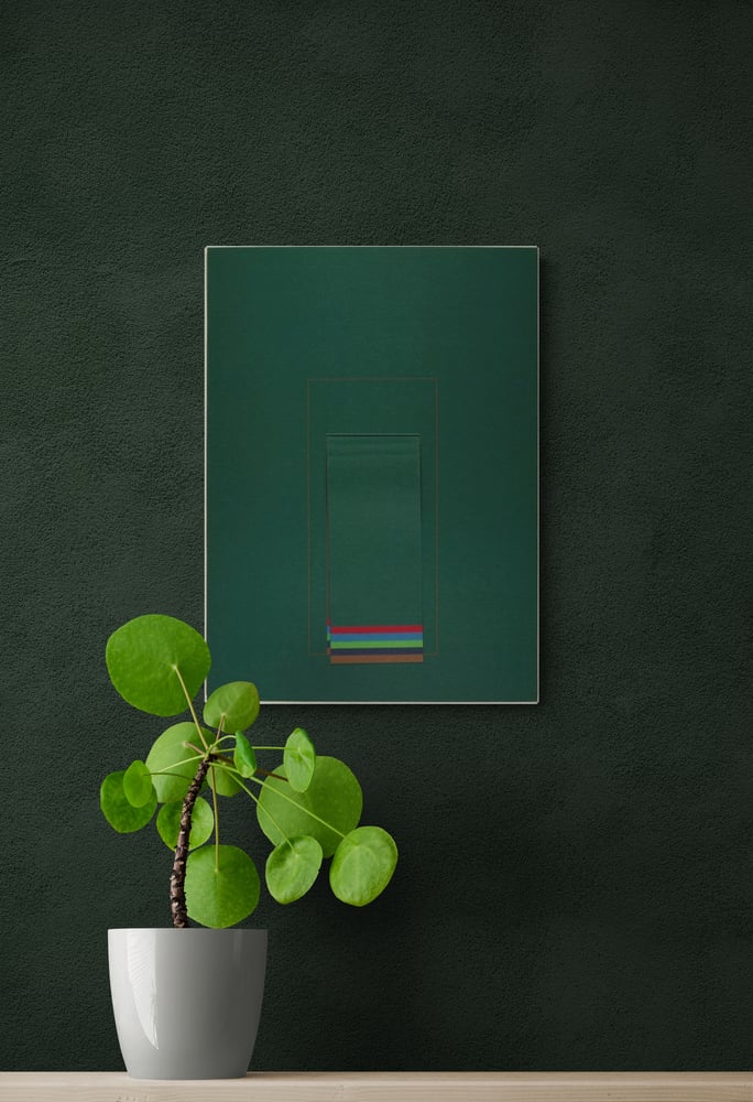 Image of robyn denny / mirror (green) / SP/05