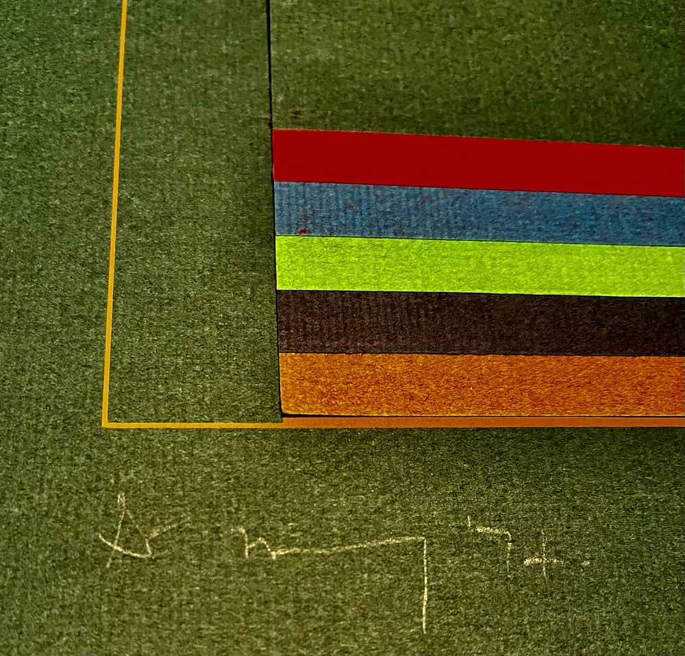 Image of robyn denny / mirror (green) / SP/05