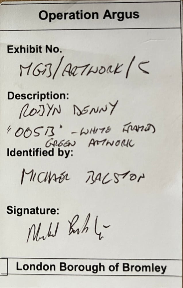 Image of robyn denny / mirror (green) / SP/05