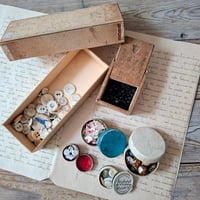 Image 1 of Lovely Collection of Little Boxes With Buttons
