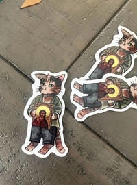 Image 2 of Gold foil Fool for Christ sticker