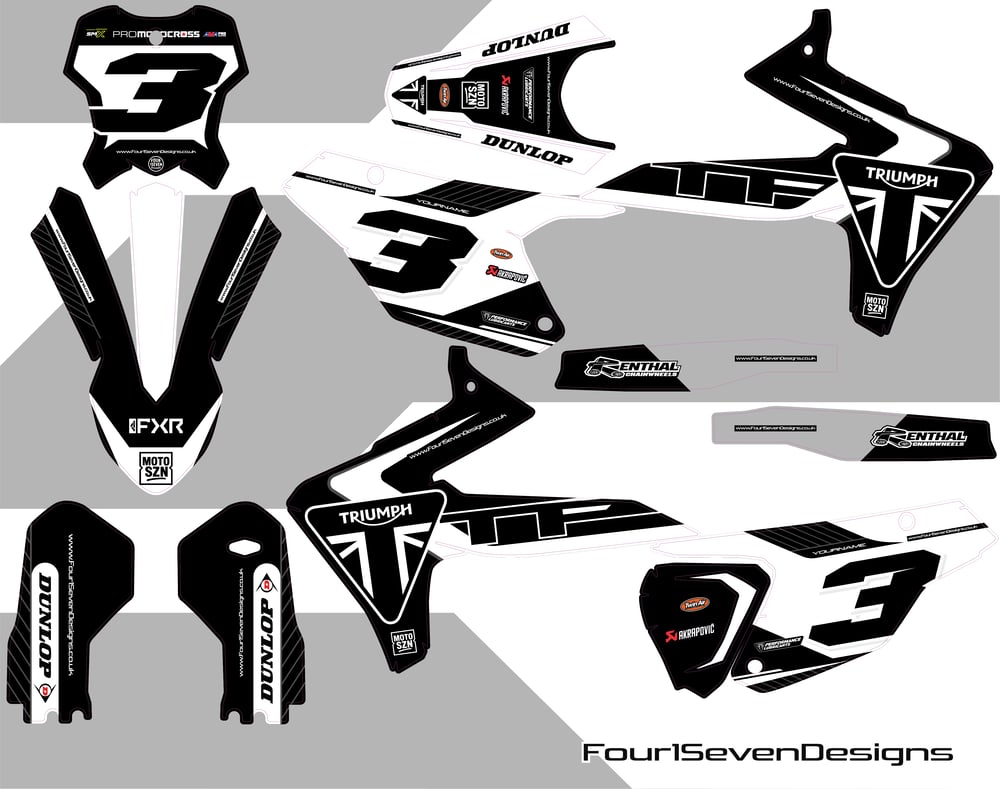 Image of 2026 Factory Triumph Black White