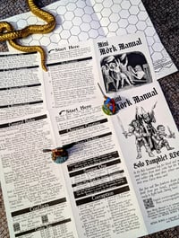  Mini Mörk Manual, a solo rpg in a pamphlet