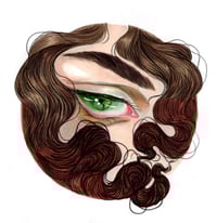 Eye Colour Study Original  #19