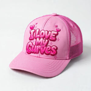 Image of LOVE MY CURVES PINK ON PINK SET