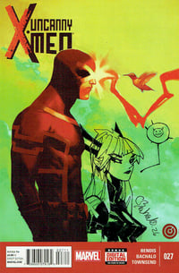 UNCANNY X-MEN ISSUE 27 with remarque!