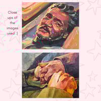 Image 3 of Joel/Hands Double Sided "DogTag" Keychains [PRE-ORDER] [2 Left]