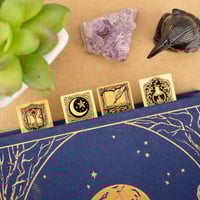 Image 3 of "Relics of the Scholar's Guild" Metal Page Markers (Set of 4)