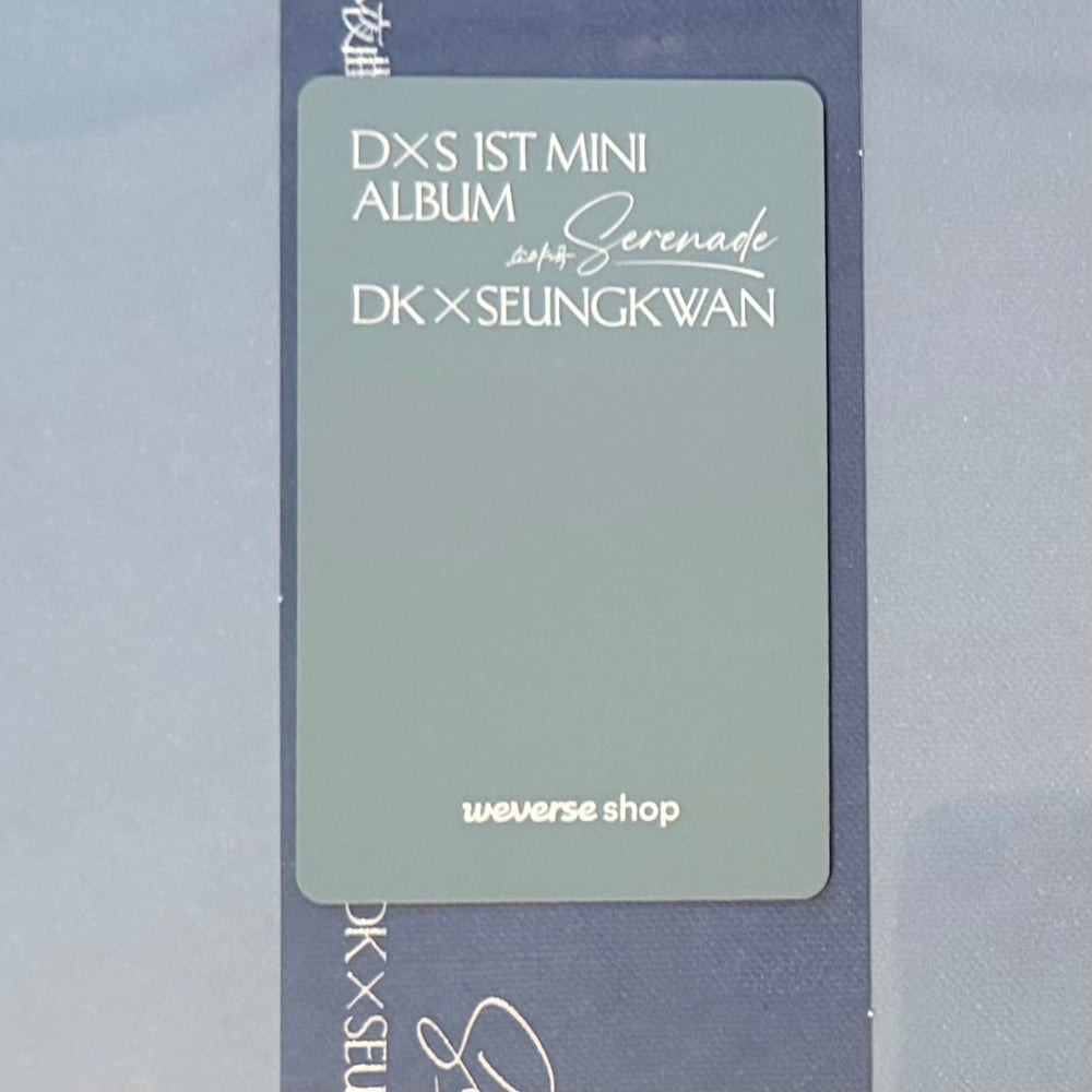 Image of Seventeen DxS ‘Serenade’ Weverse Shop POB Unit Photocard