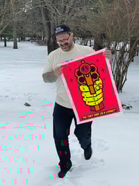 Image 5 of Owe Us a Living - 22 x 30 Art Print - 2nd Edition