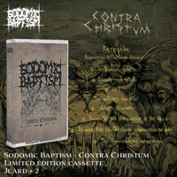 Image 2 of Sodomic Baptism - Contra Christum (MC)