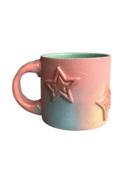 Image 1 of Pink Starburst Mug