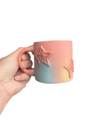 Image 2 of Pink Starburst Mug
