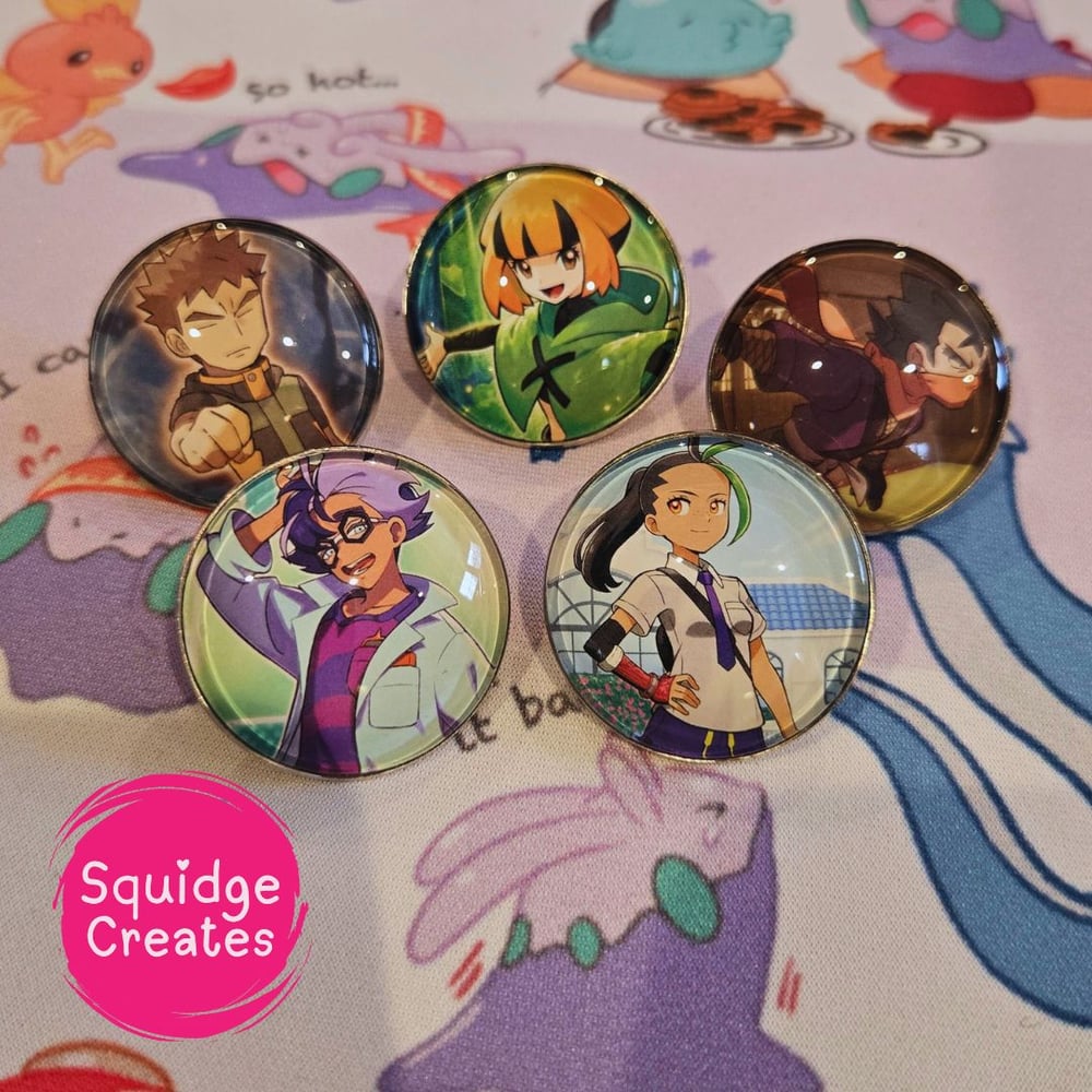 Image of PKMN Trainer Pin Badges