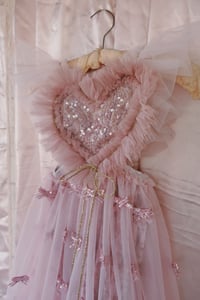 Image 1 of Blushing Whimsy Romper - 4-5year