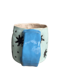 Image 3 of Chunky Blue Star Stamp Mug