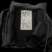 Image 5 of HIGH NECK REAL LEATHER JACKET