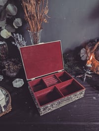 Image 2 of Silver jewelry box 