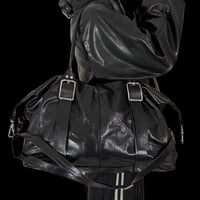 Image 2 of DUFFEL REAL LEATHER BAG 