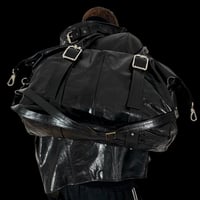 Image 3 of DUFFEL REAL LEATHER BAG 