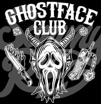 Ghostface Club *PNG FILE* for Dark Colored Shirts