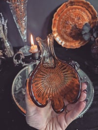 Image 2 of Amber bird dish 