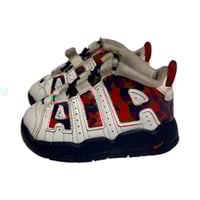 Image 1 of Nike Air More Uptempo TD 'Red Navy Camo'