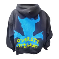 Image 2 of Embroidered Zip Up Hoodie